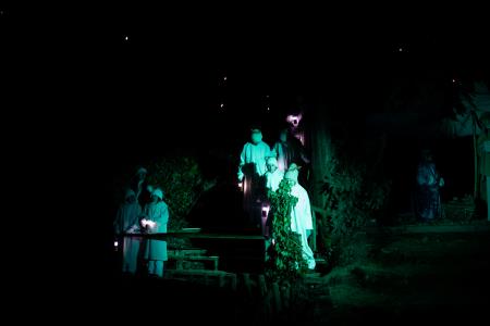 Zadnja uprizoritev predstave Božična noč v sezoni 2019-2020 19